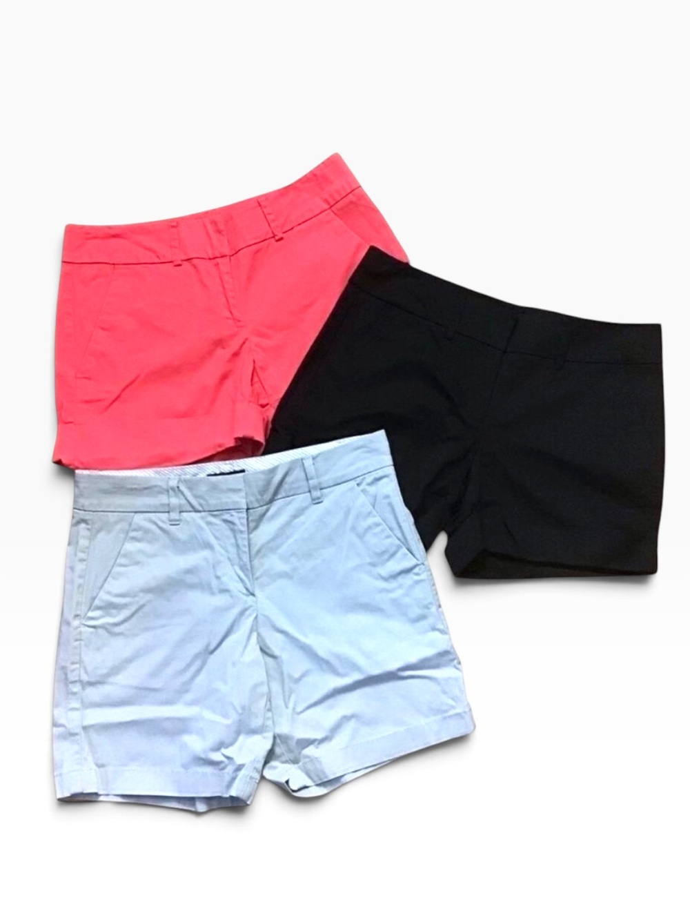 BUNDLE 3 bermudas shorts  Tommy Hilfiger and New York Company cotton pockets 2
